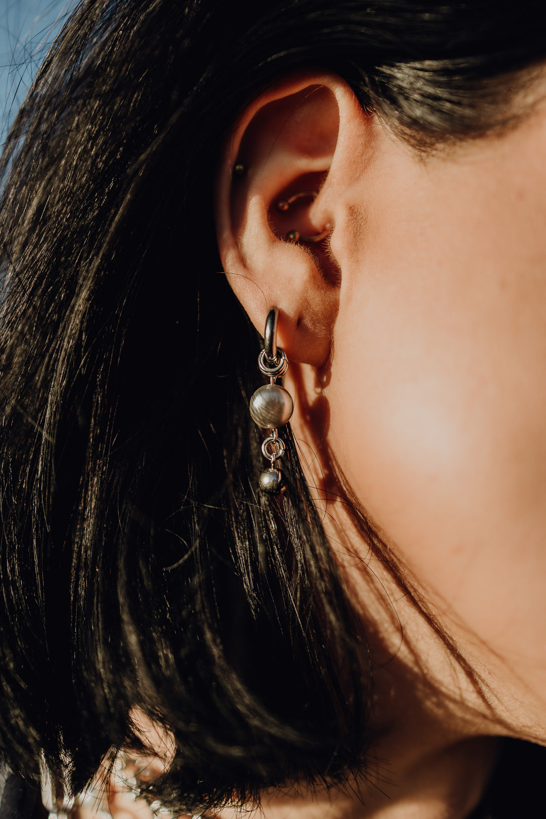 LUNAR KESHI EARRINGS