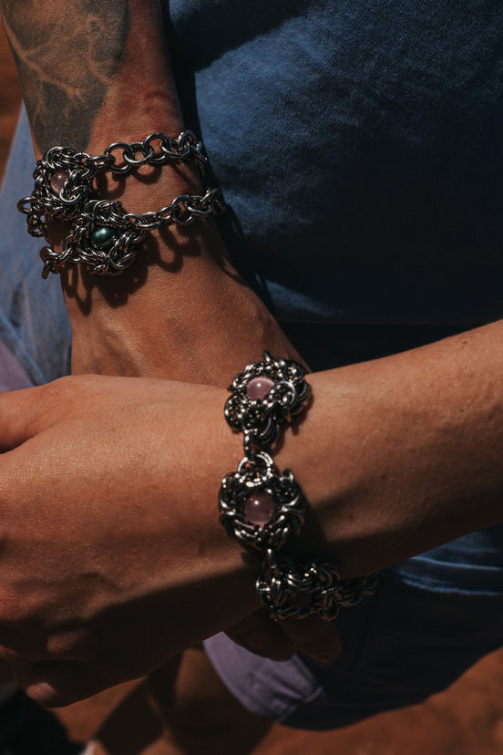 DESERT ROSE QUARTZ BRACELET
