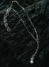 PAPERCLIP FRESHWATER PEARL NECKLACE