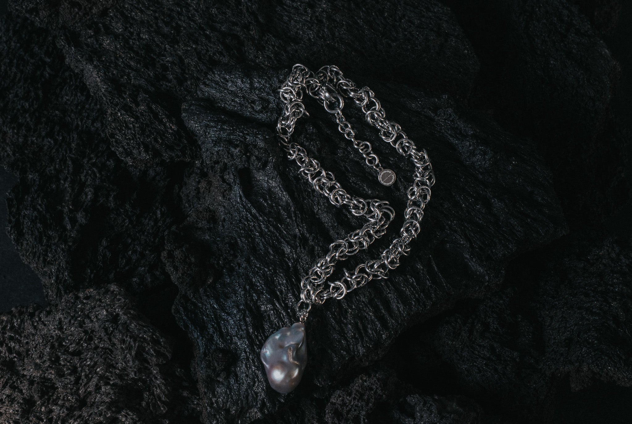 OCEAN  PEARL NECKLACE