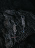 POLAR LIGHT CROSS SERPENT ERRINGS