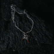 POMEGRANATE CHARM NECKLACE