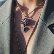 WINTER & SUMMER SOLSTICE NECKLACE