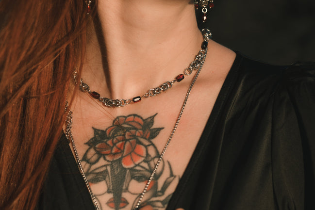 POMEGRANATE NECKLACE