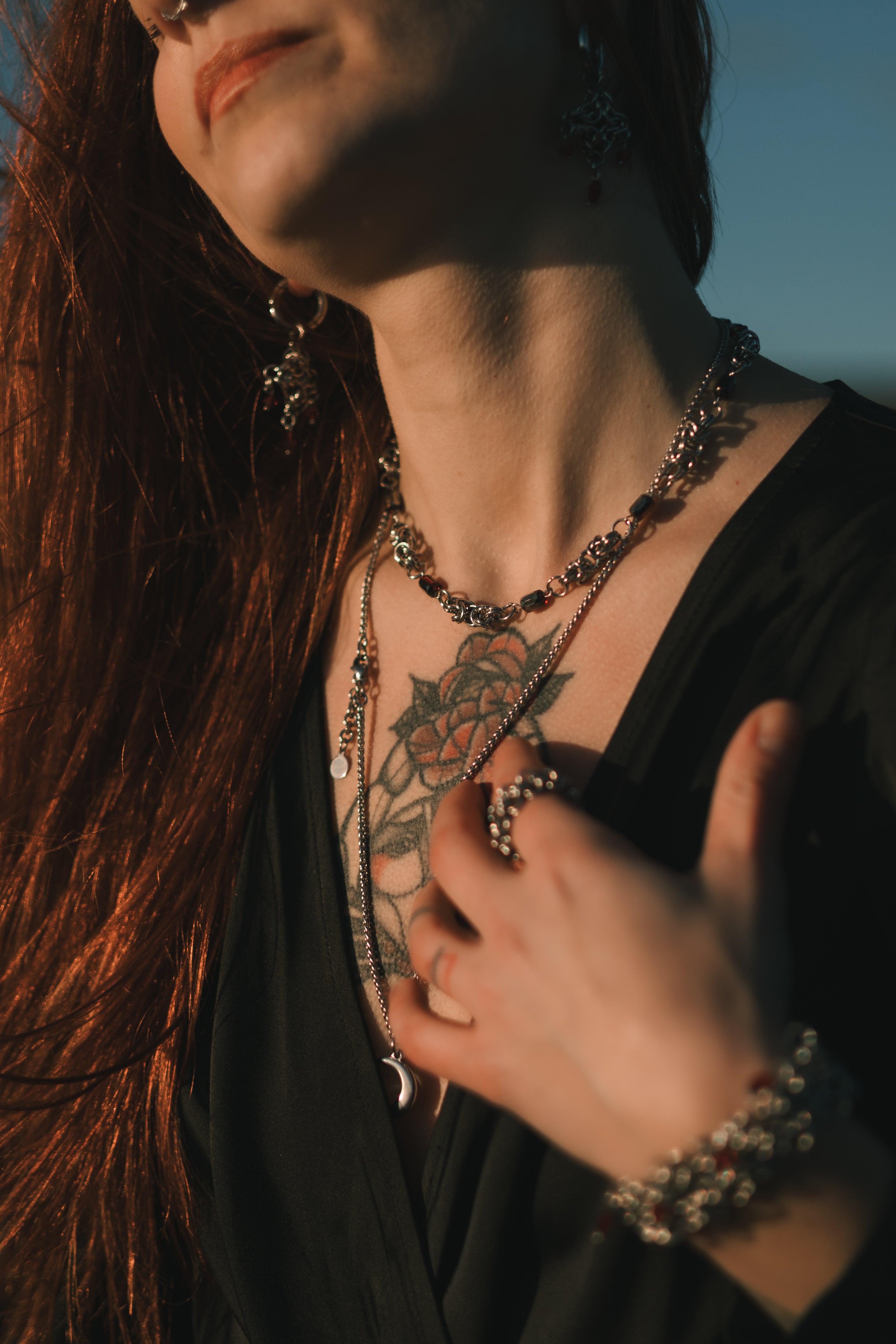 POMEGRANATE NECKLACE